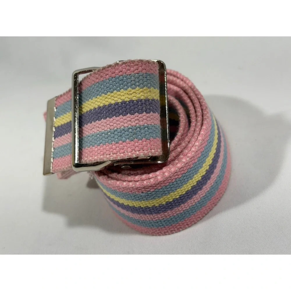 Cow Cow Transfer Gait Belt 54 Inch Pastel Cotton Medical Assist Belt